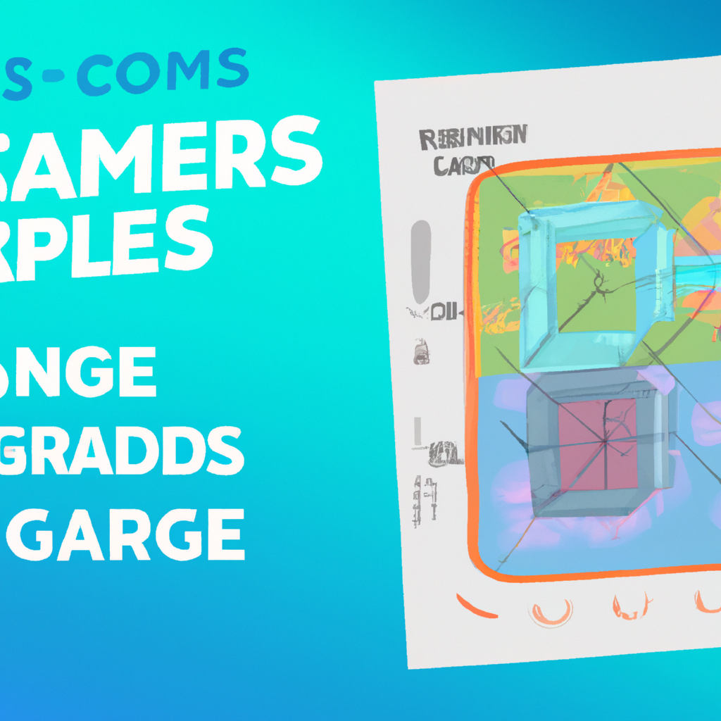 Developer sketch and arena blueprint